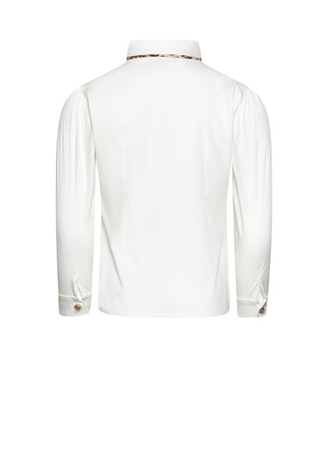 Camicia con logo ROBERTO CAVALLI KIDS | CGP26023CAF7WHITE OPT